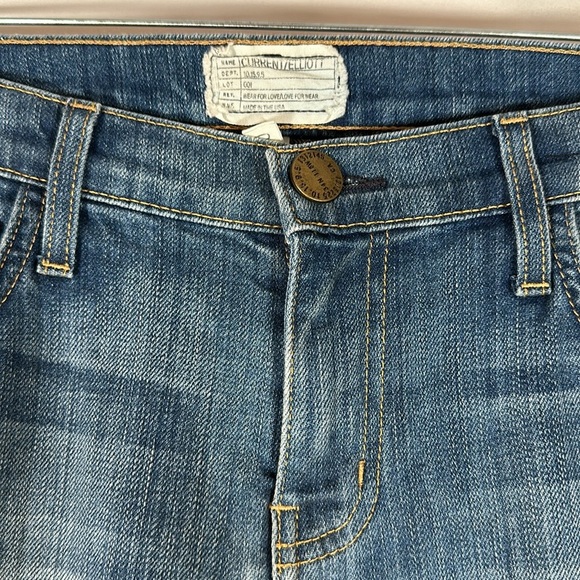 Current/Elliott The Cropped Roller Juke Box Jeans - Picture 4 of 8